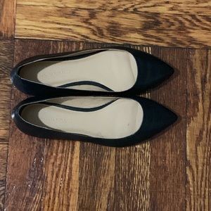 Barely Worn Black Banana Republic Pointed Flats